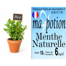 E-Liquide Saveur Menthe Naturelle, Eliquide Français, recharge liquide pour cigarette électronique, Ecig