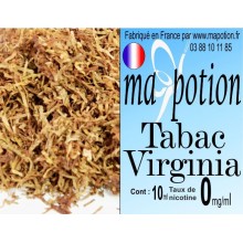 E-Liquide TABAC Virginia, Eliquide Français, recharge liquide pour cigarette électronique, Ecig