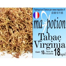 E-Liquide TABAC Virginia, Eliquide Français, recharge liquide pour cigarette électronique, Ecig