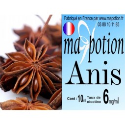 E-Liquide Fruit Anis, Eliquide Français, recharge liquide pour cigarette électronique, Ecig