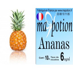 E-Liquide Fruit Ananas, Eliquide Français, recharge liquide pour cigarette électronique, Ecig