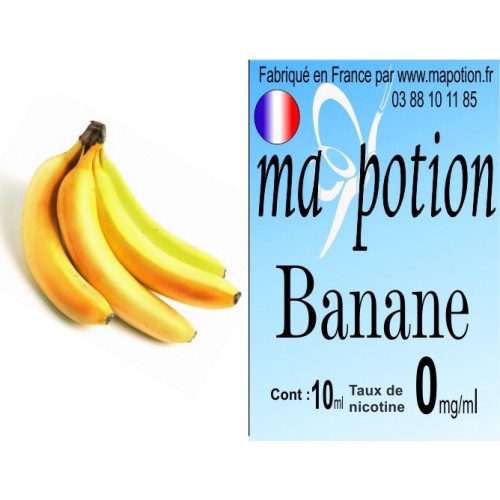 E-Liquide Fruit Banane, Eliquide Français, recharge liquide pour cigarette électronique, Ecig