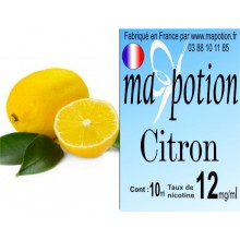 E-Liquide Fruit Citron, Eliquide Français, recharge liquide pour cigarette électronique, Ecig