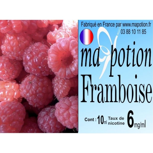 E-Liquide Fruit Framboise, Eliquide Français, recharge liquide pour cigarette électronique, Ecig