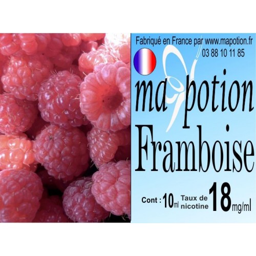E-Liquide Fruit Framboise, Eliquide Français, recharge liquide pour cigarette électronique, Ecig
