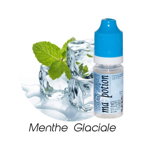 E-Liquide Saveur Menthe Glaciale, Eliquide Français, recharge liquide pour cigarette électronique, Ecig
