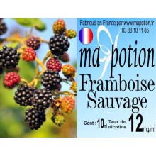 E-Liquide Fruit Framboise Sauvage, Eliquide Français, recharge liquide pour cigarette électronique, Ecig