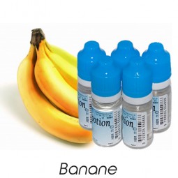 Lot de 5 E-Liquide Fruit Banane, Eliquide Français Ma Potion, recharge liquide cigarette électronique. Sans nicotine ni tabac
