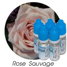 Lot de 5 E-Liquide Rose sauvage Eliquide Français Ma Potion, recharge liquide cigarette électronique Sans nicotine ni tabac