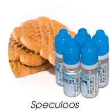 Lot de 5 E-Liquide Speculoos, Eliquide Français Ma Potion, recharge liquide cigarette électronique, Ecig Sans nicotine ni tab