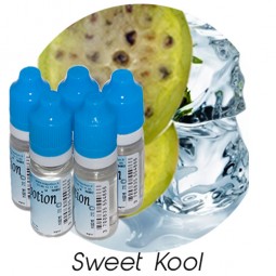 Lot de 5 E-Liquide Sweet Kool, Eliquide Français Ma Potion, recharge liquide cigarette électronique, Ecig Sans nicotine ni tabac