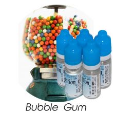 Lot de 5 E-Liquide Bubble gum, Eliquide Français Ma Potion, recharge liquide cigarette électronique. Sans nicotine ni tabac