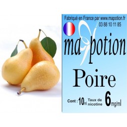 E-Liquide Fruit Poire, Eliquide Français, recharge liquide pour cigarette électronique, Ecig