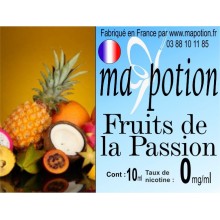 E-Liquide Fruits de la Passion, Eliquide Français, recharge liquide pour cigarette électronique, Ecig