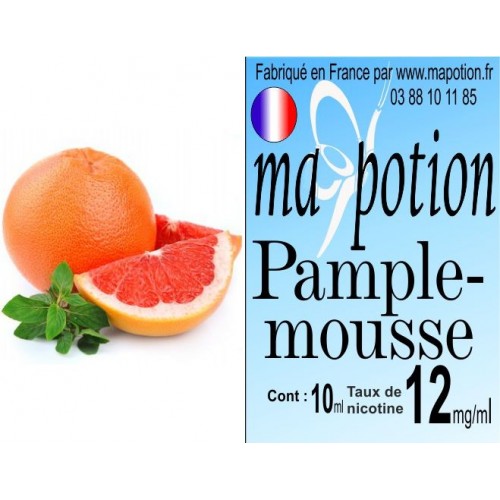 E-Liquide Saveur Pamplemousse, Eliquide Français, recharge liquide pour cigarette électronique, Ecig