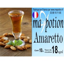 E-Liquide Saveur Amaretto, Eliquide Français, recharge liquide pour cigarette électronique, Ecig