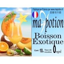 E-Liquide Saveur Boisson exotique, Eliquide Français, recharge liquide pour cigarette électronique, Ecig
