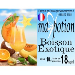 E-Liquide Saveur Boisson exotique, Eliquide Français, recharge liquide pour cigarette électronique, Ecig