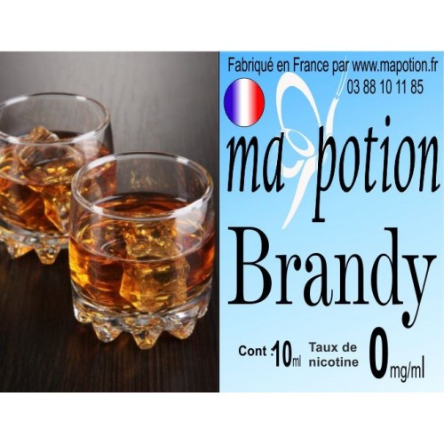 E-Liquide Saveur Brandy, Eliquide Français, recharge liquide pour cigarette électronique, Ecig