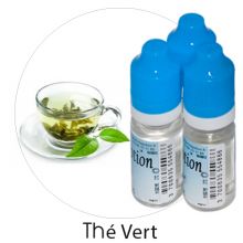 Lot de 3 E-Liquide Thé Vert, Eliquide Français Ma Potion, recharge liquide cigarette électronique, Ecig Sans nicotine ni 