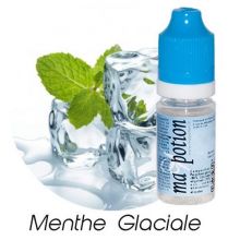 E-Liquide saveur Menthe Glaciale, Eliquide Français Ma Potion, recharge liquide pour cigarette électronique, Sans nicotine ni ta