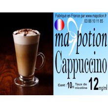 E-Liquide Saveur Cappuccino, Eliquide Français, recharge liquide pour cigarette électronique, Ecig