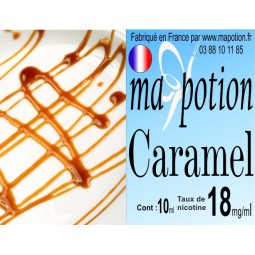 E-Liquide Saveur Caramel, Eliquide Français, recharge liquide pour cigarette électronique, Ecig