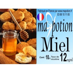 E-Liquide Saveur Miel, Eliquide Français, recharge liquide pour cigarette électronique, Ecig