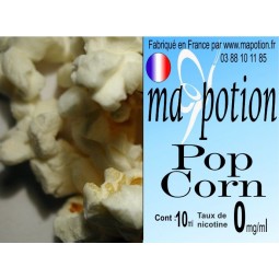 E-Liquide Saveur Pop Corn, Eliquide Français, recharge liquide pour cigarette électronique, Ecig