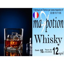 E-Liquide Saveur Whisky, Eliquide Français, recharge liquide pour cigarette électronique, Ecig